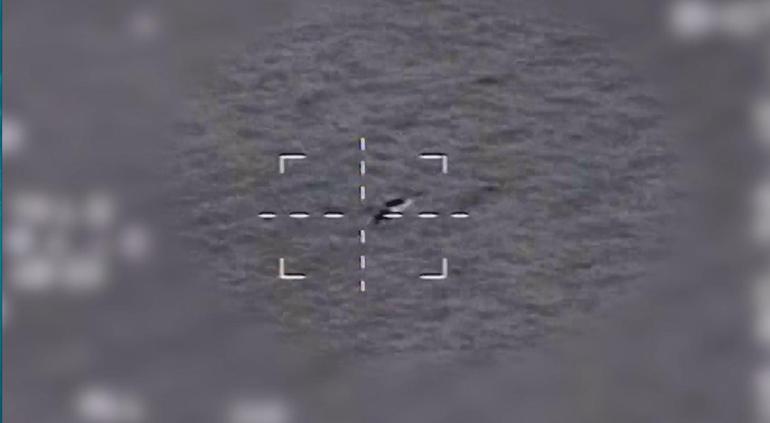 F-16dan atılan ASELSAN KGK-84 Kanatlı Güdüm Kiti, hedefi tam isabetle vurdu