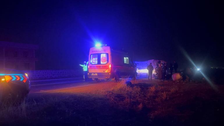 Diyarbakır’da işçi servisi minibüsü devrildi: 16 yaralı