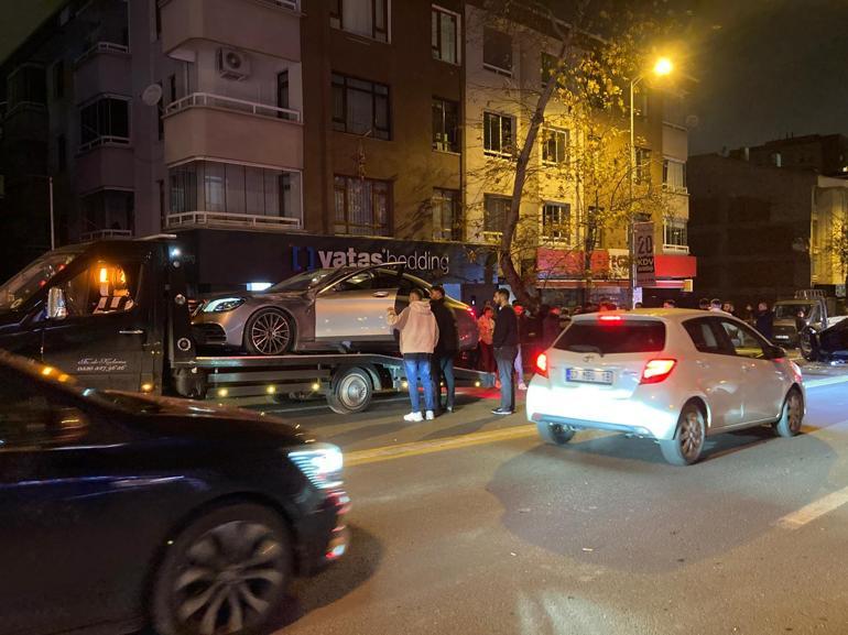 Ankarada iki araca çarpan otomobil, takla attı; 1 yaralı