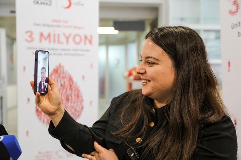 Türk Kızılay, 3 milyon ünite kan bağışı hedefine ulaştı