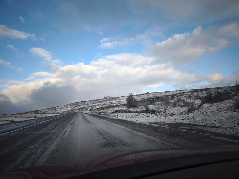 Uludağda kar kalınlığı 12 santimetre