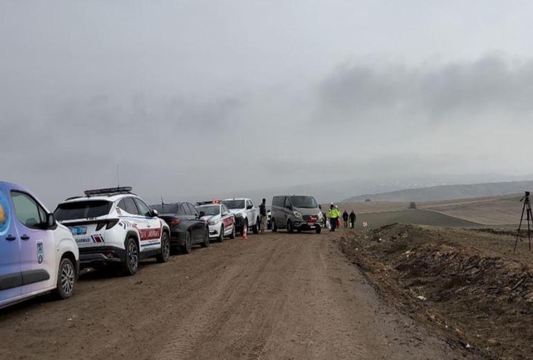 Libya heyetinin düşen uçağının enkaz alanında çalışmalar tamamlandı