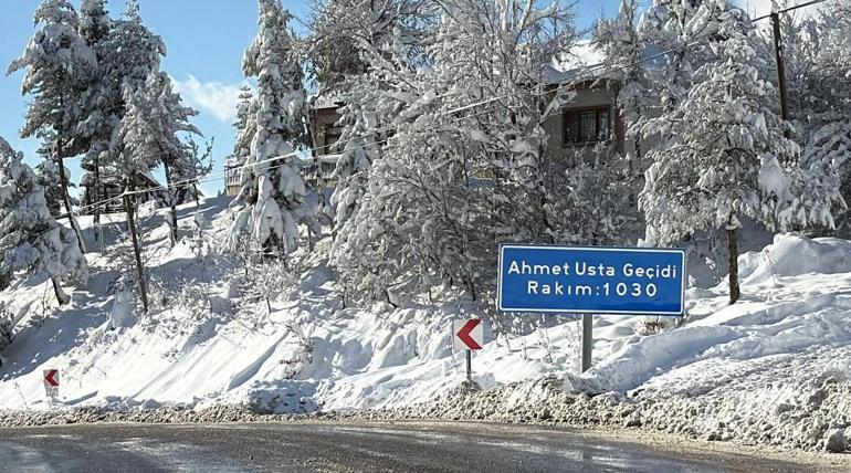 Karabük’te kar etkisini sürdürüyor