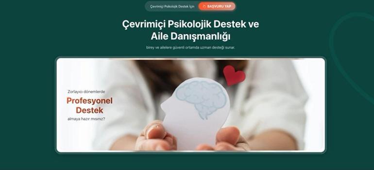 Çevrim içi psikolojik destek ve aile danışmanlığı 7 pilot ilde başladı