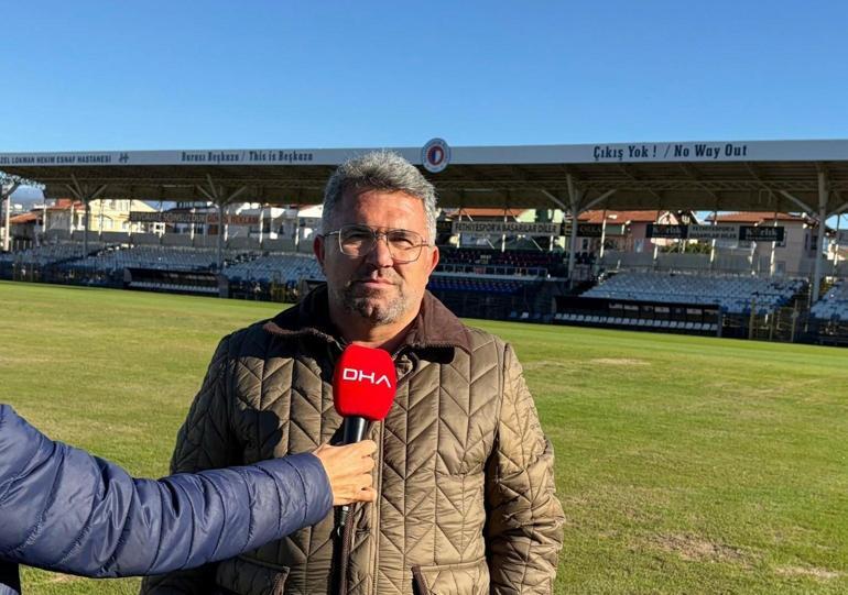 Fethiyesporun stadında Galatasaray telaşı