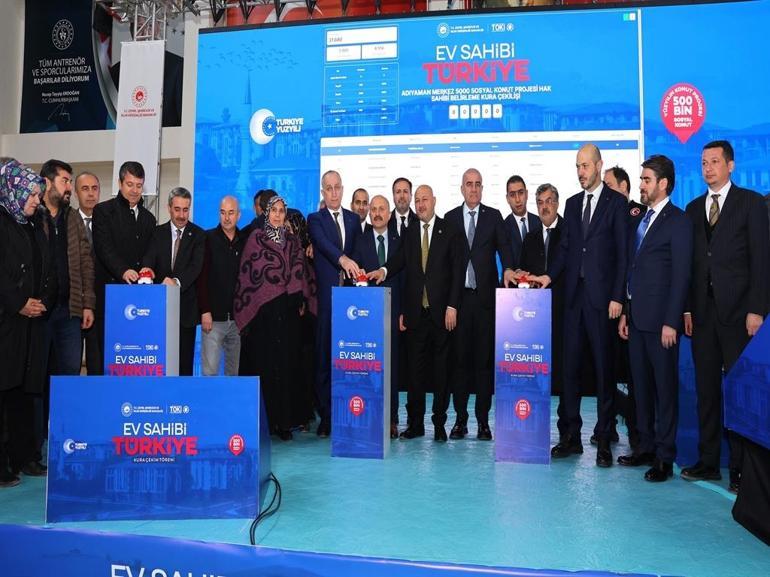 500 bin sosyal konut için ilk kuralar bugün çekilecek