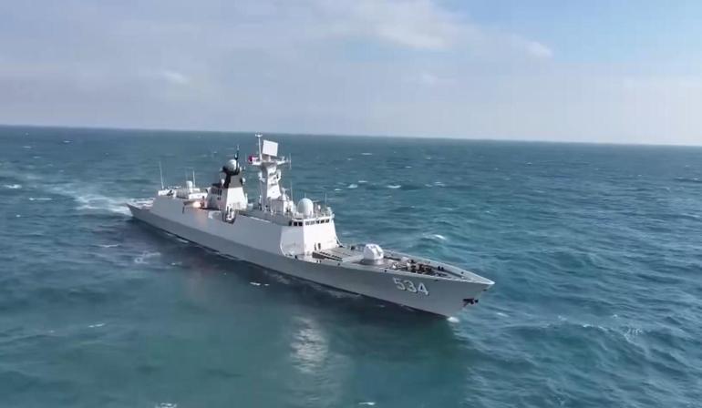 Çinden, Tayvanın çevresinde askeri tatbikat