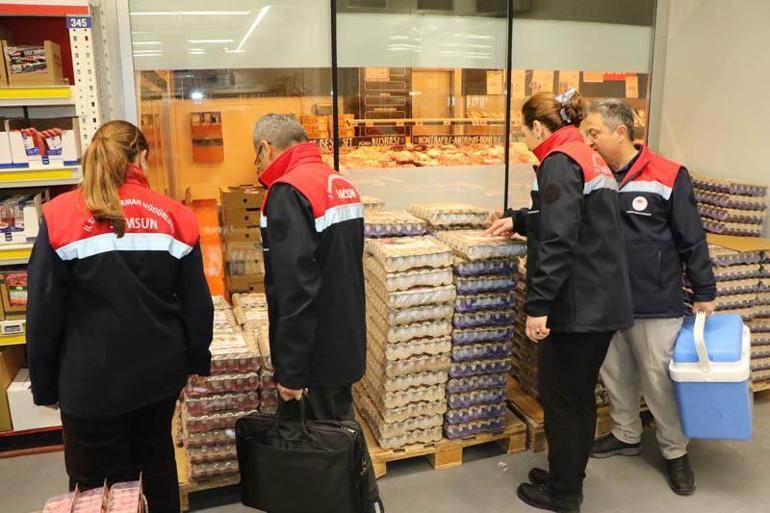 Samsunda gıda denetimleri; 285 işletmeye toplam 23 milyon TL ceza