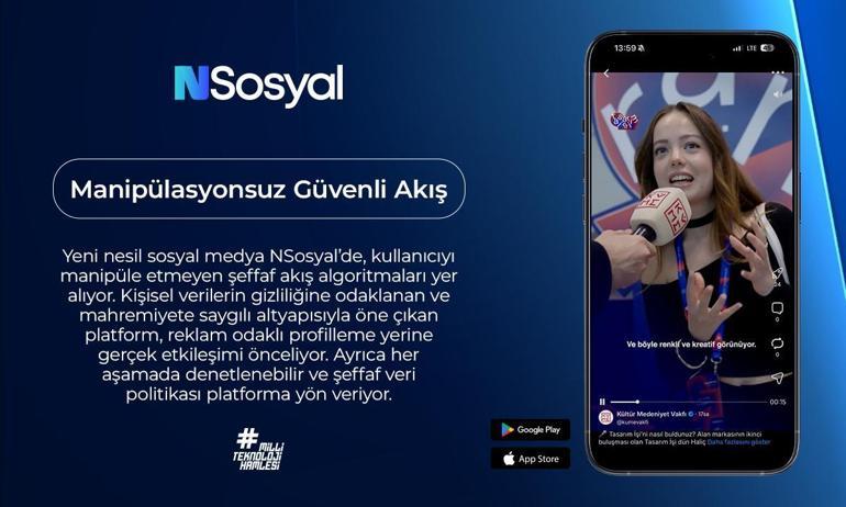 NSosyal yeni yüzü ve özellikleriyle yayında