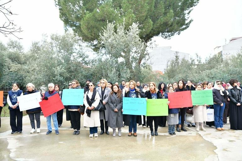 Boşanma aşamasındaki eşinin öldürdüğü Kadriyenin tabutunu kadınlar taşıdı