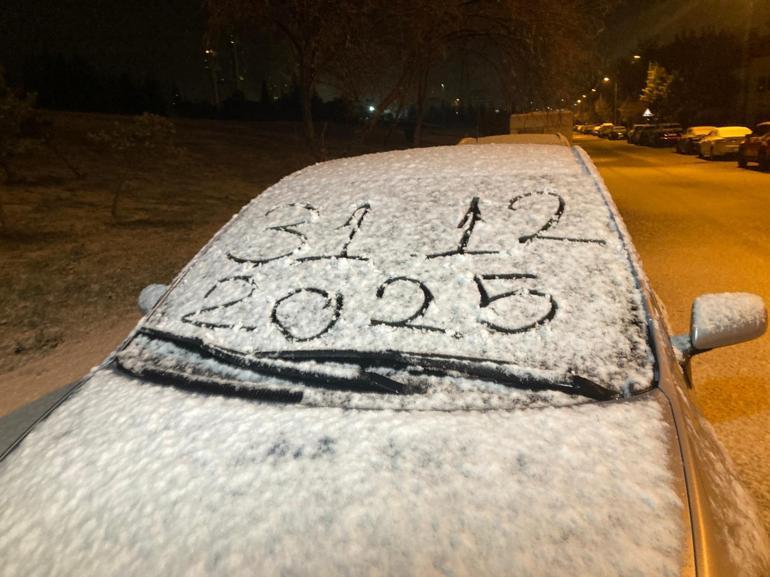 Ankara’da kar yağışı etkili oldu