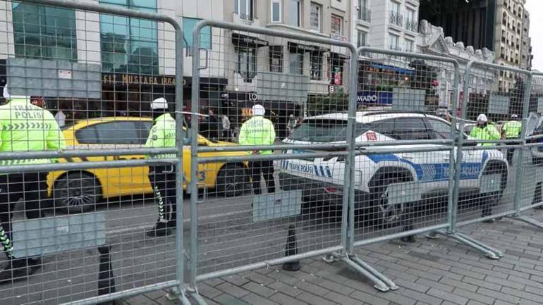 Taksimde yılbaşı hazırlıkları