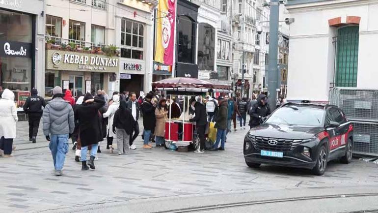 Taksimde yılbaşı hazırlıkları