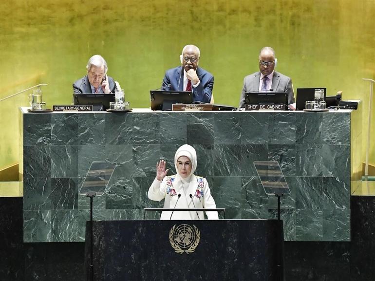 Emine Erdoğan, Gazze ve Sıfır Atık faaliyetlerini 2025te sürdürdü