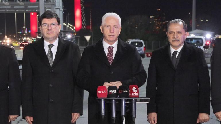 Vali Gül, 15 Temmuz Şehitler Köprüsünde denetimlere katıldı; sürücülerin yeni yılını kutladı