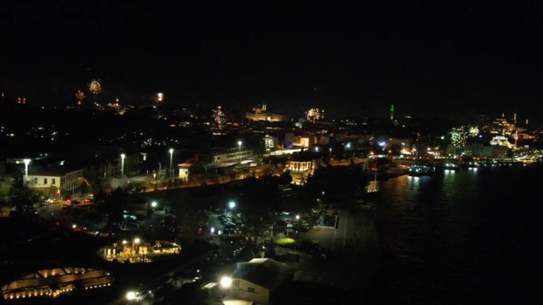 İstanbulda yeni yıl coşkusu