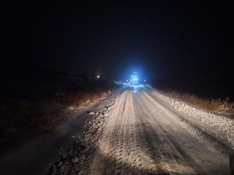 Malatyada kardan kapanan 155 yerleşim yeri yolu ulaşıma açıldı