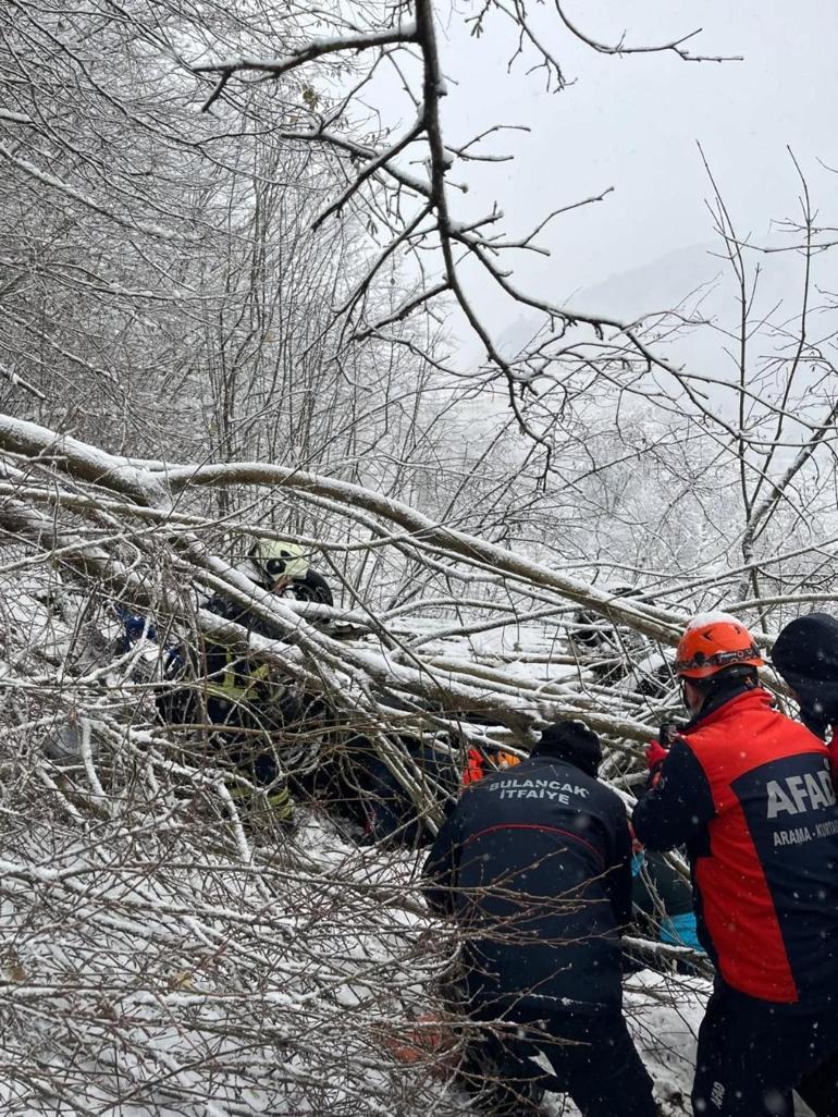 Giresun’da otomobil uçuruma yuvarlandı; 6 yaralı