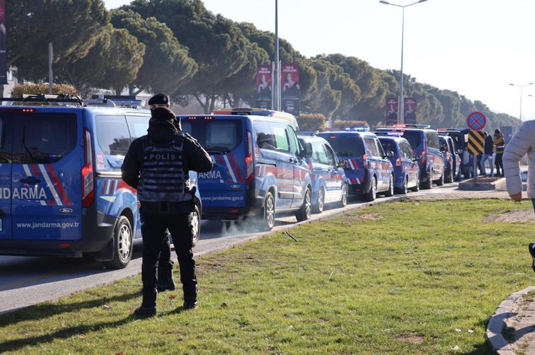 Muğla merkezli DEAŞ operasyonunda gözaltına alınan 18 şüpheli adliyede