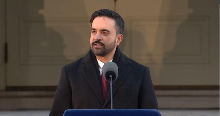 New York Belediye Başkanı Mamdani, halka açık törende yemin etti