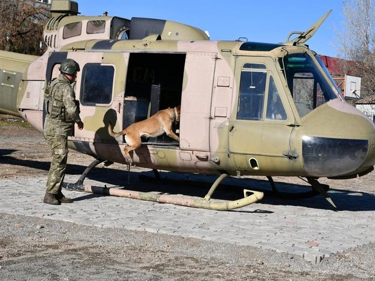 MSBden Askeri Köpekli Tim eğitimi paylaşımı