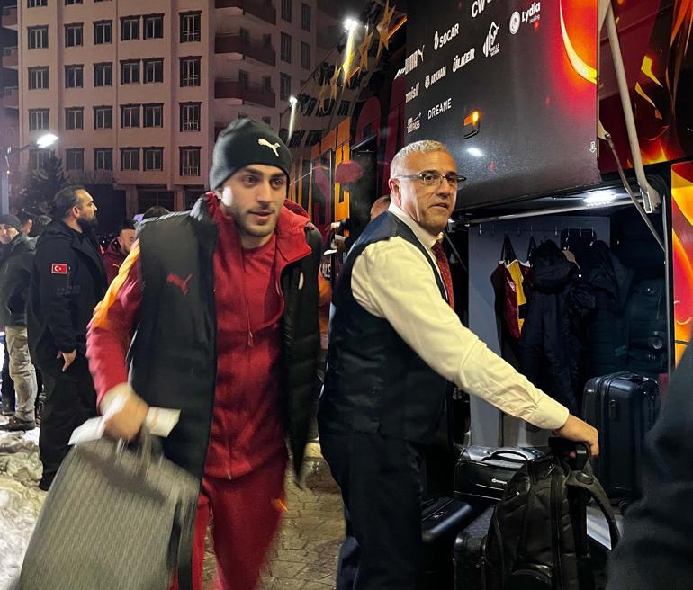 Galatasaray kafilesi Gaziantep’e geldi