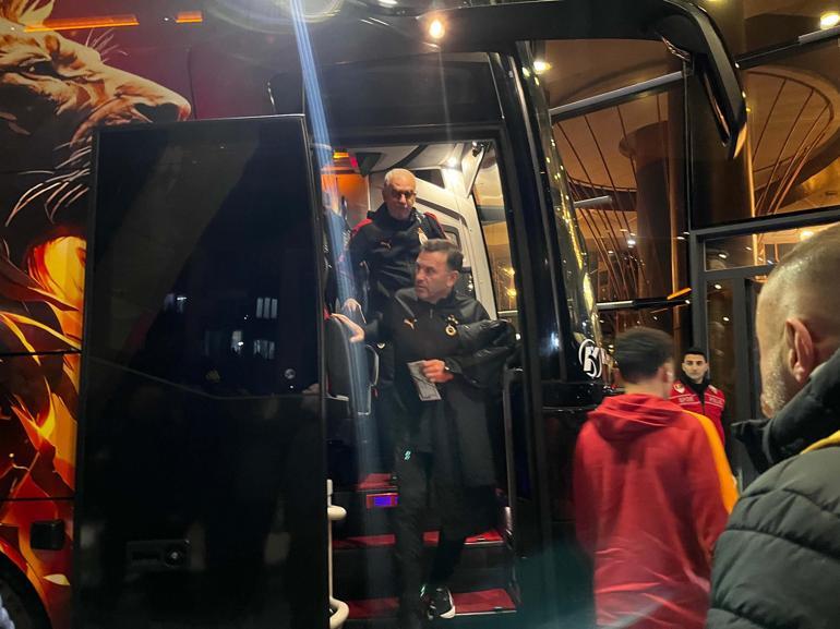 Galatasaray kafilesi Gaziantep’e geldi