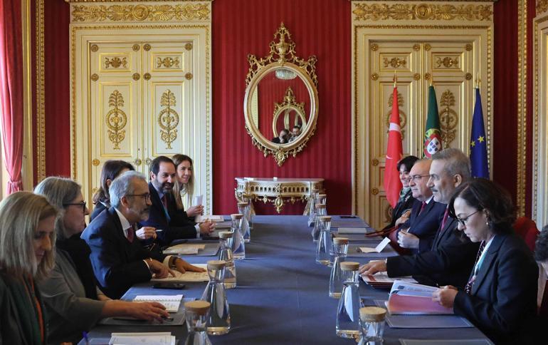 Bakan Fidan, Portekiz Devlet ve Dışişleri Bakanı Rangel ile görüştü