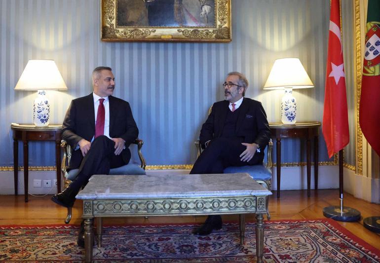 Bakan Fidan, Portekiz Devlet ve Dışişleri Bakanı Rangel ile görüştü