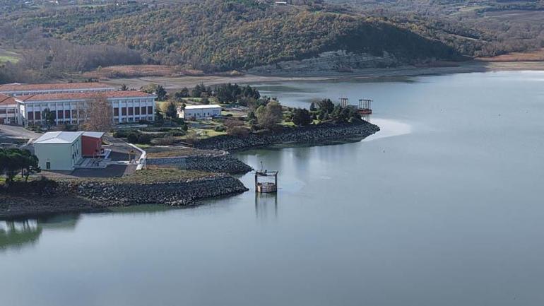 İstanbulda kar etkisini yitirdi; barajlardaki doluluk oranı yüzde 18,91e geriledi