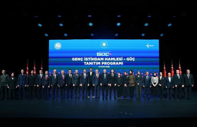 Cumhurbaşkanı Erdoğan: Önümüzdeki 3 yılda 3 milyondan fazla gencimizi istihdama kazandıracağız