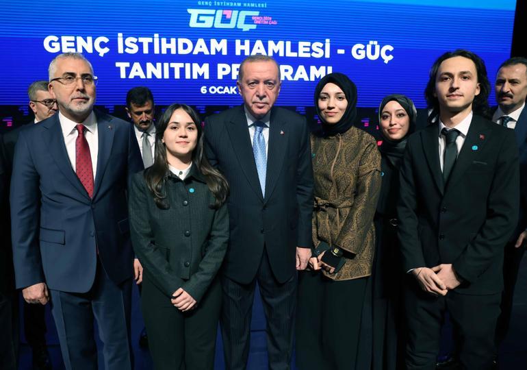 Cumhurbaşkanı Erdoğan: Önümüzdeki 3 yılda 3 milyondan fazla gencimizi istihdama kazandıracağız