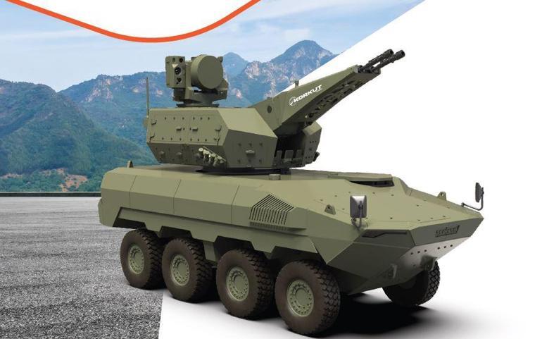 ASELSAN ‘KORKUT’ Yakın Alan Hava Savunma Sistemi’ni paylaştı