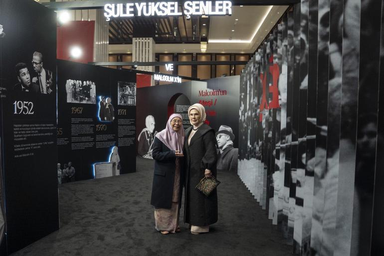 Emine Erdoğan, Malezya Başbakanının eşi Wan Azizah İsmail ile bir araya geldi