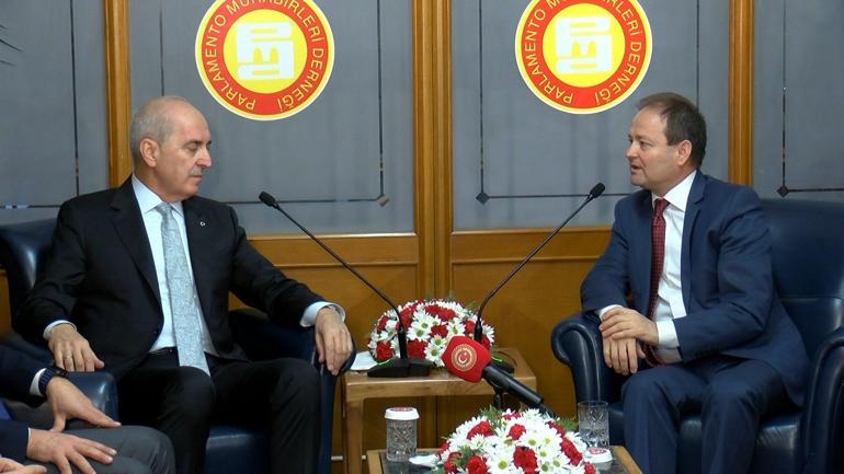 TBMM Başkanı Kurtulmuş: Uzun olmayan bir vadede güçlü bir metin kamuoyuyla paylaşılacak