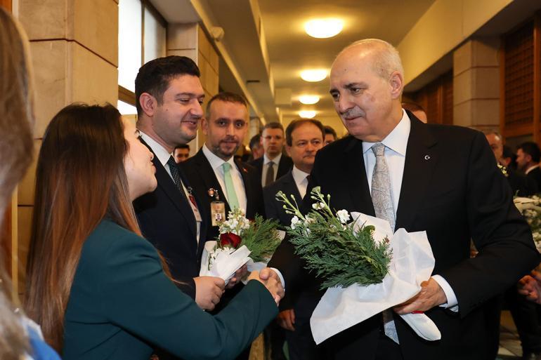 TBMM Başkanı Kurtulmuş: Uzun olmayan bir vadede güçlü bir metin kamuoyuyla paylaşılacak