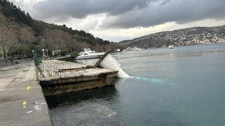 İstanbulda fırtına etkili oluyor; yollar göle döndü, çatılar uçtu