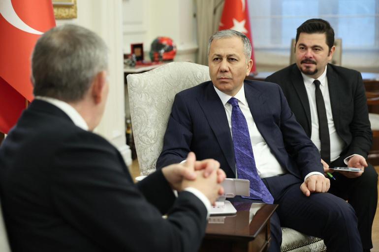 Bakan Yerlikaya, UNRWA Genel Komiseri Lazzarini ile görüştü