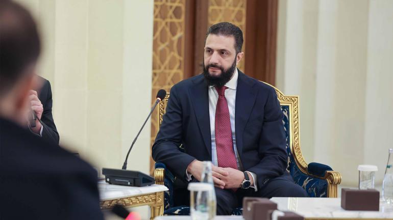 AB Komisyonu Başkanı von der Leyen ve AB Konseyi Başkanı Costa, Suriye Cumhurbaşkanı Şara ile görüştü