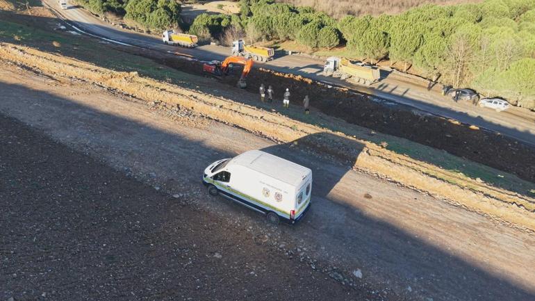 Kartalda kaybolan kadını eski eşi boğarak öldürüp gömdü iddiası; hafriyat alanında arama çalışması başladı
