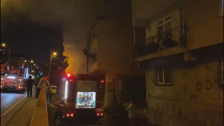 Sarıyer’de motosiklet tamircisinde patlamanın ardından yangın çıktı; iş yeri sahibi yaralandı