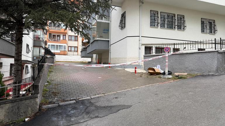 Ankarada 5 katlı bina çökme tehlikesiyle tahliye edildi