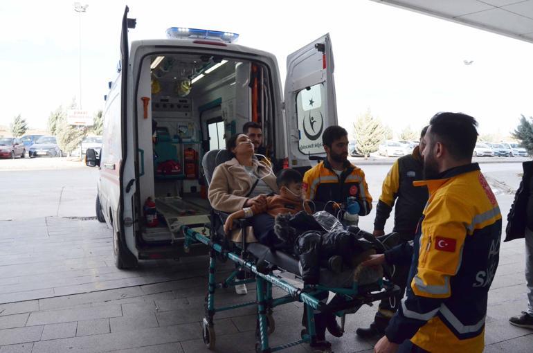 Aksaray’da 9 kişi, sobadan sızan gazdan zehirlendi