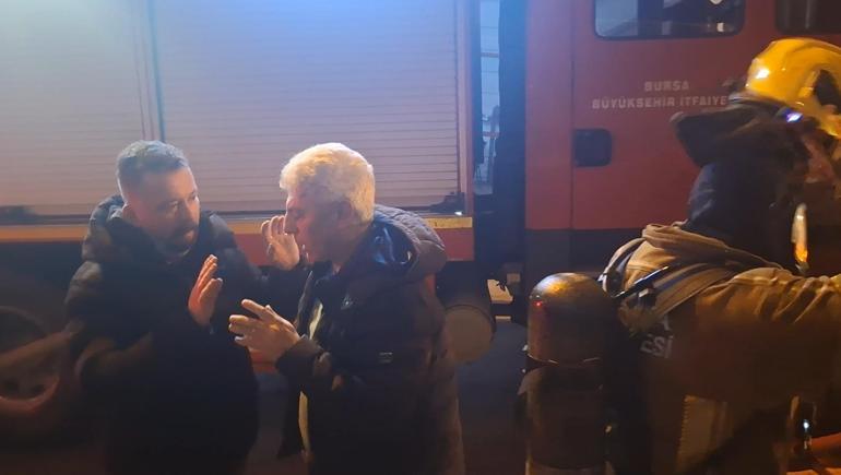 Bursada 7 katlı otelde yangın paniği: 8 kişi dumandan etkilendi