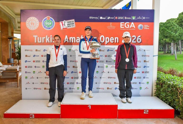 Türkiye Kadınlar ve Erkekler Amatör Açık Golf Şampiyonası tamamlandı