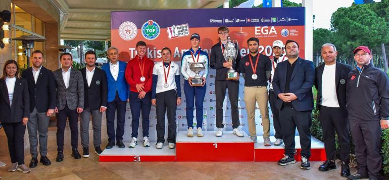 Türkiye Kadınlar ve Erkekler Amatör Açık Golf Şampiyonası tamamlandı