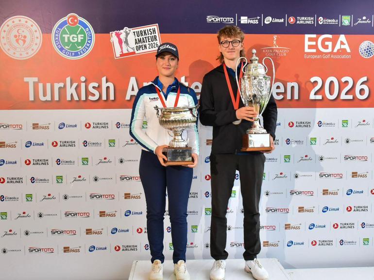 Türkiye Kadınlar ve Erkekler Amatör Açık Golf Şampiyonası tamamlandı