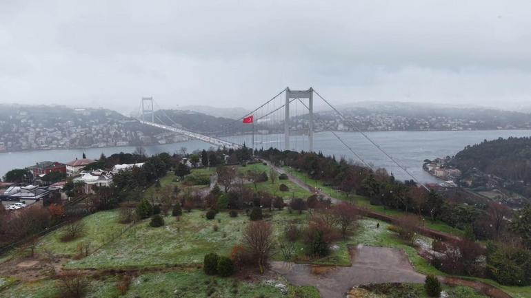 İstanbulda kar yağışı etkili oluyor