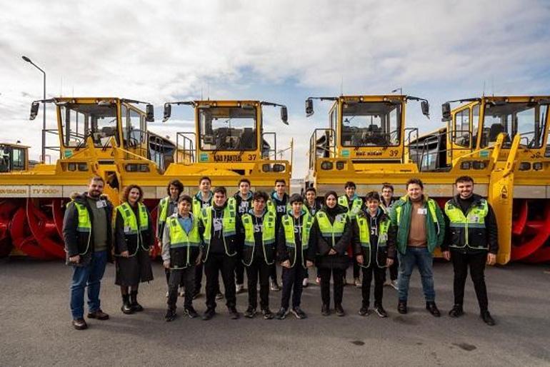 İstanbul Havalimanında pistteki kar birikimi gerçek zamanlı raporlanacak