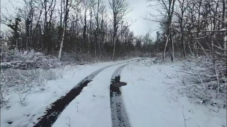 İstanbulda kar yağışı etkili oluyor